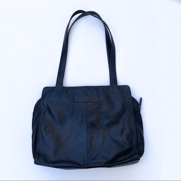 Fossil Black Leather Large Shoulder Bag - Picture 3 of 11